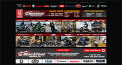 Desktop Screenshot of blackfootmotosports.com